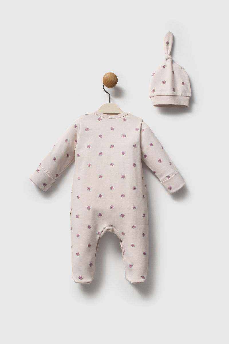 Flowers - Şapkalı Tulum