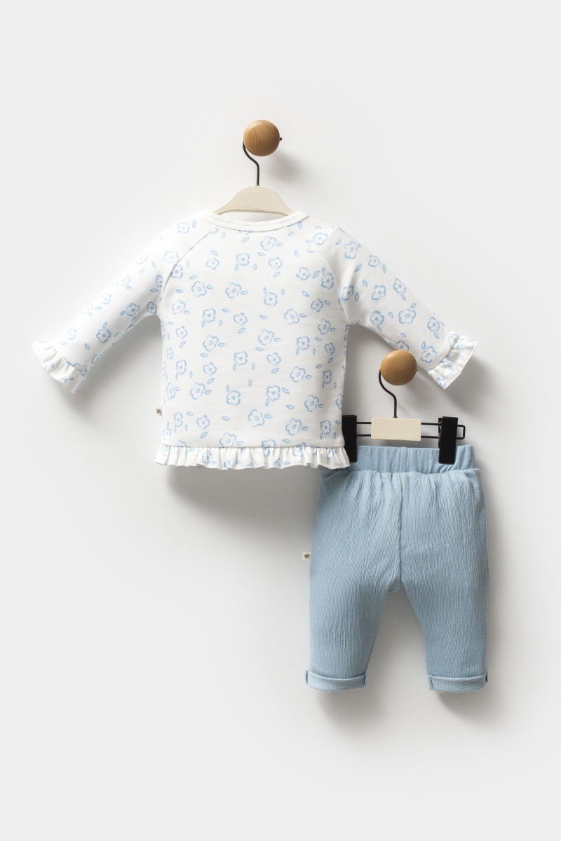 Blue - Fırfırlı Takım