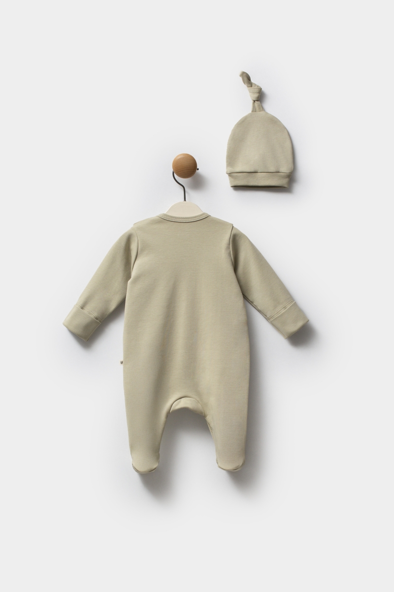 Haki - Şapkalı Tulum