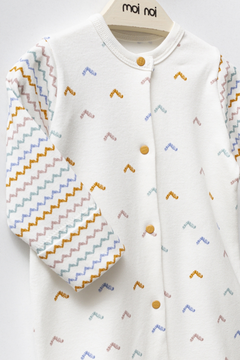 Zigzag - Şapkalı Tulum