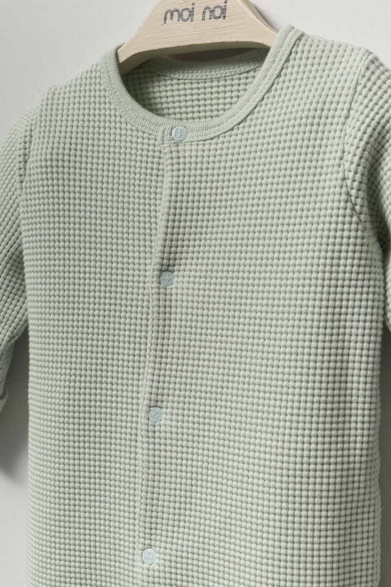 Waffle - Şapkalı Tulum