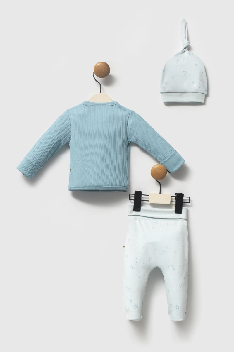 Blue Star - 3lü Zıbın Takım