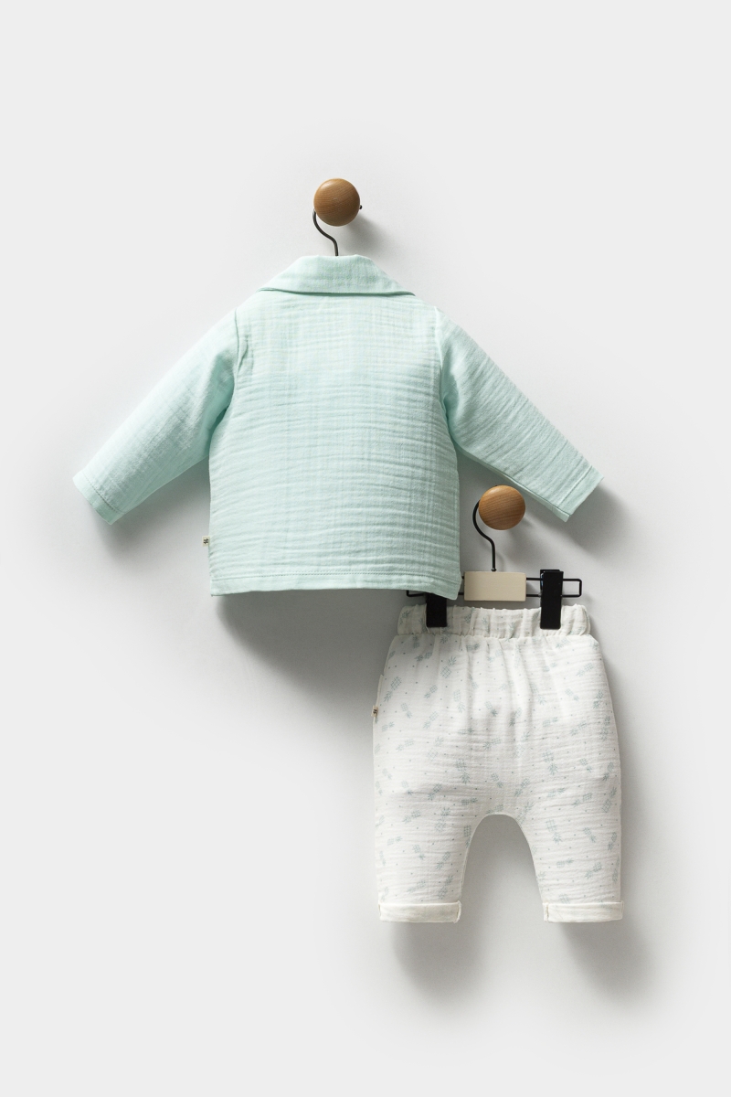 Muslin Ananas - Gömlekli Takım