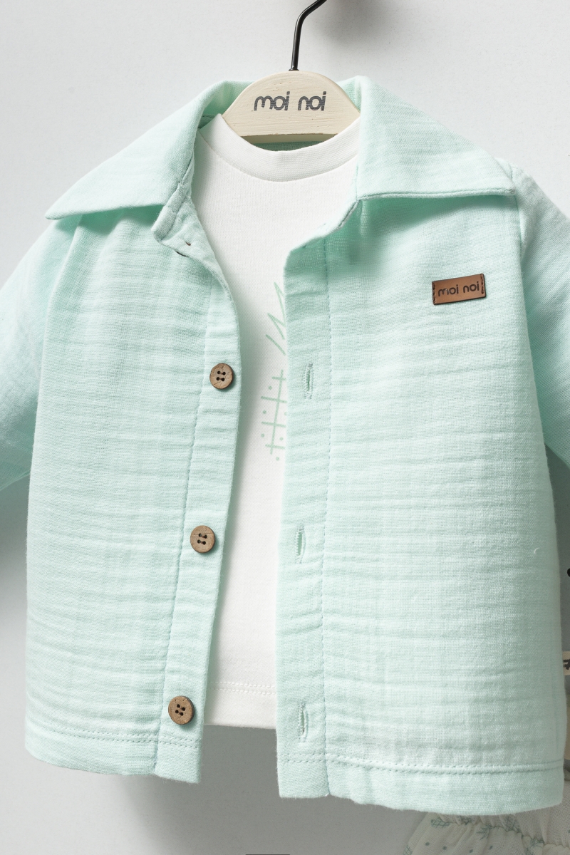 Muslin Ananas - Gömlekli Takım