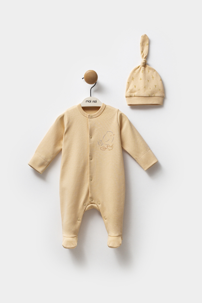 Sonbahar - Şapka Tulum Body Set