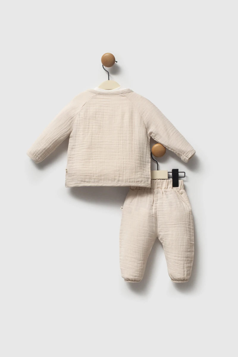 Muslin Vizon - Sweat Jacket Pants Set