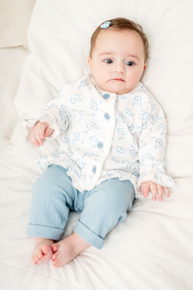 Blue - Fırfırlı Takım