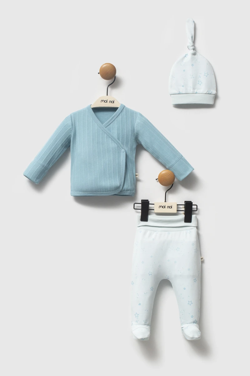 Blue Star - 3lü Zıbın Takım