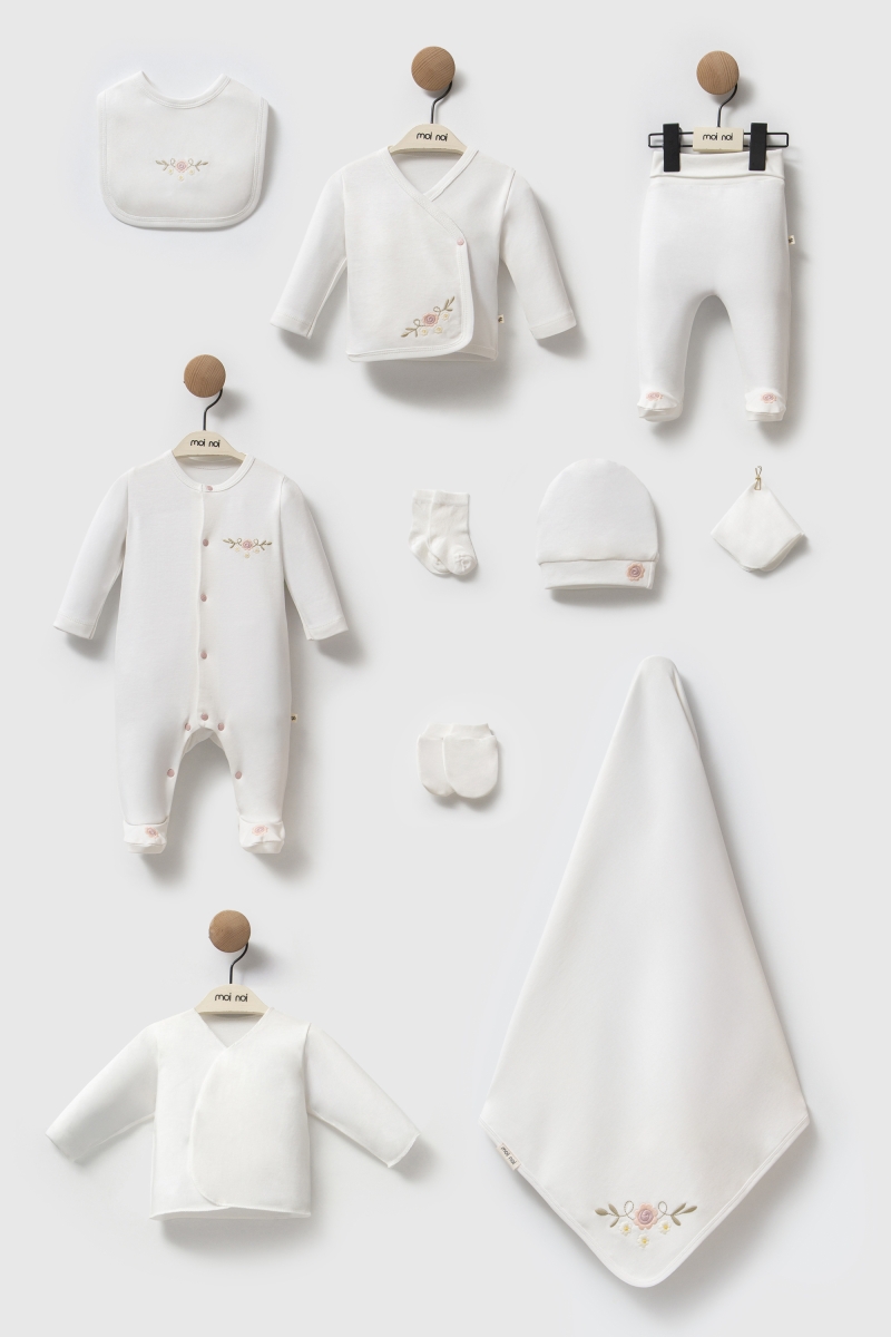 Floral - Baby Set (10 Pieces)