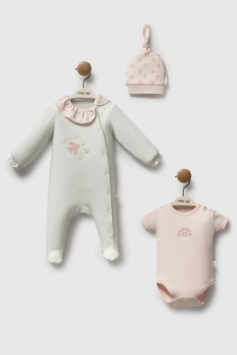 Kuş - Tulum Body Şapka Set