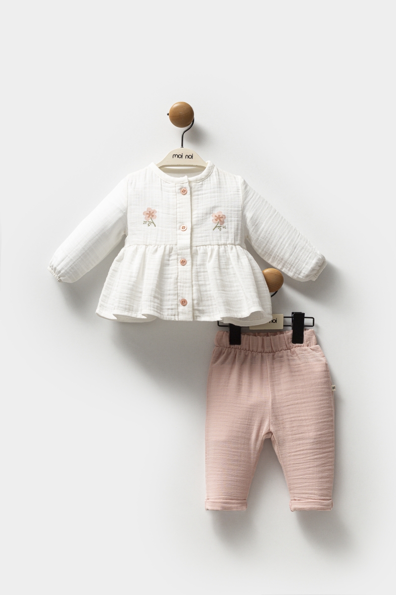 Müslin Çiçek - İkili Takım