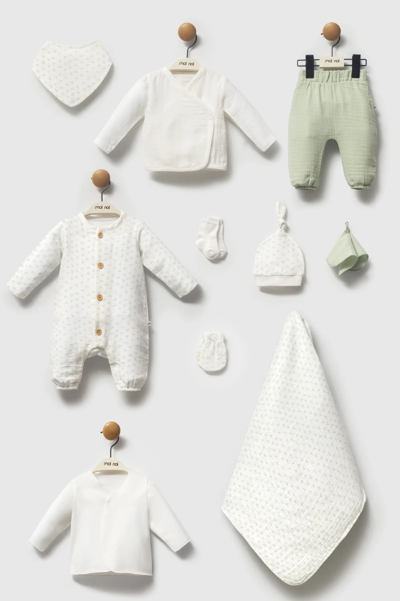 Müslin Haki - 10lu Set