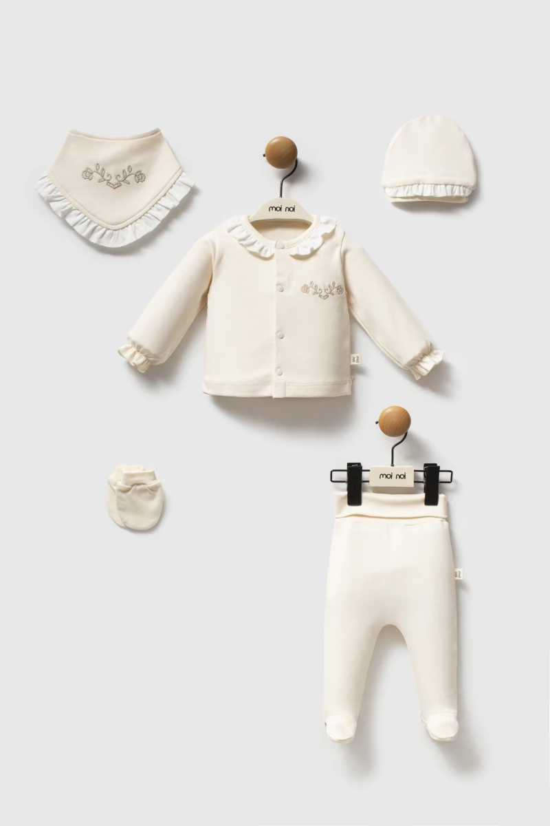 Natural Flowers - Baby set 5 pieces