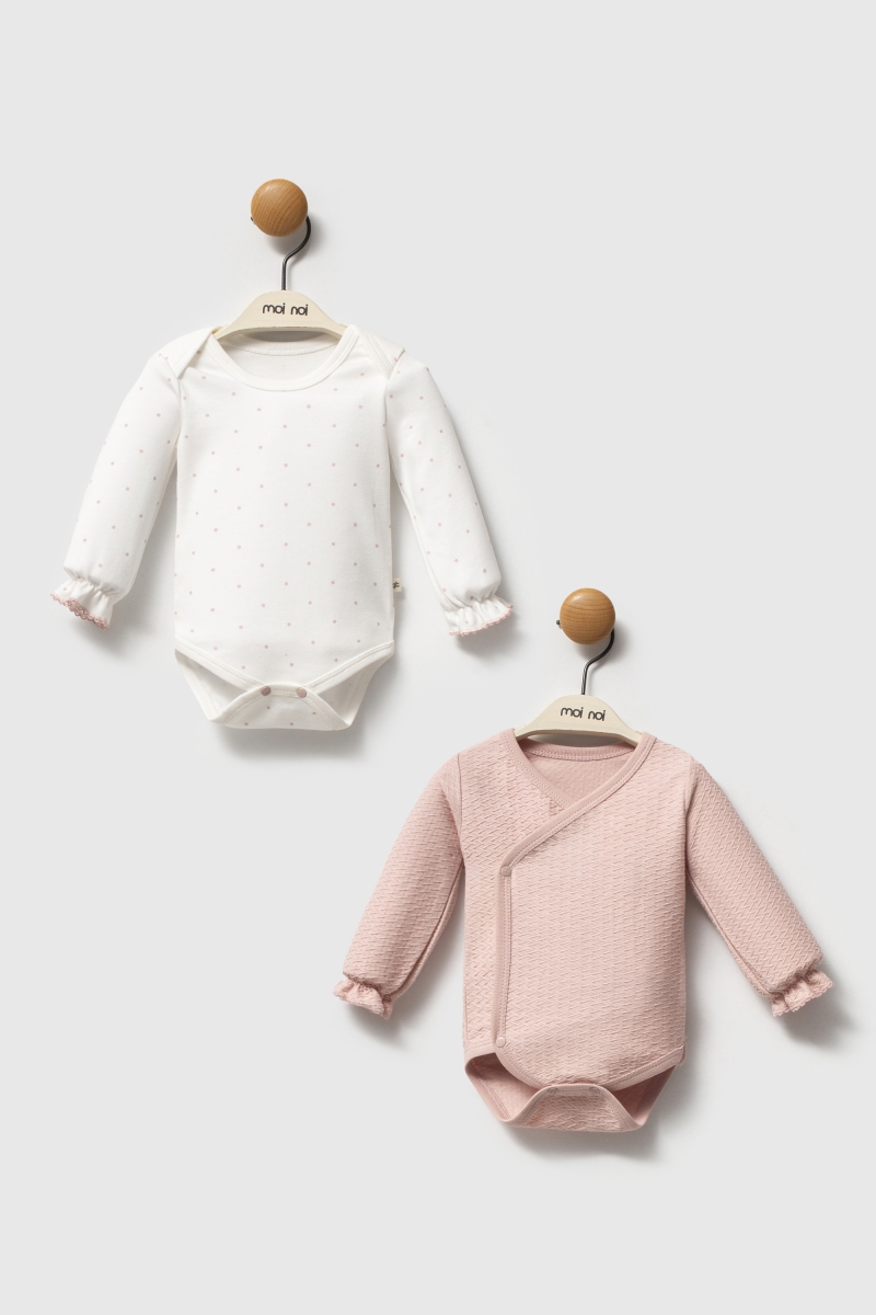 Pudra Girls - 2li Uzun Kol Body