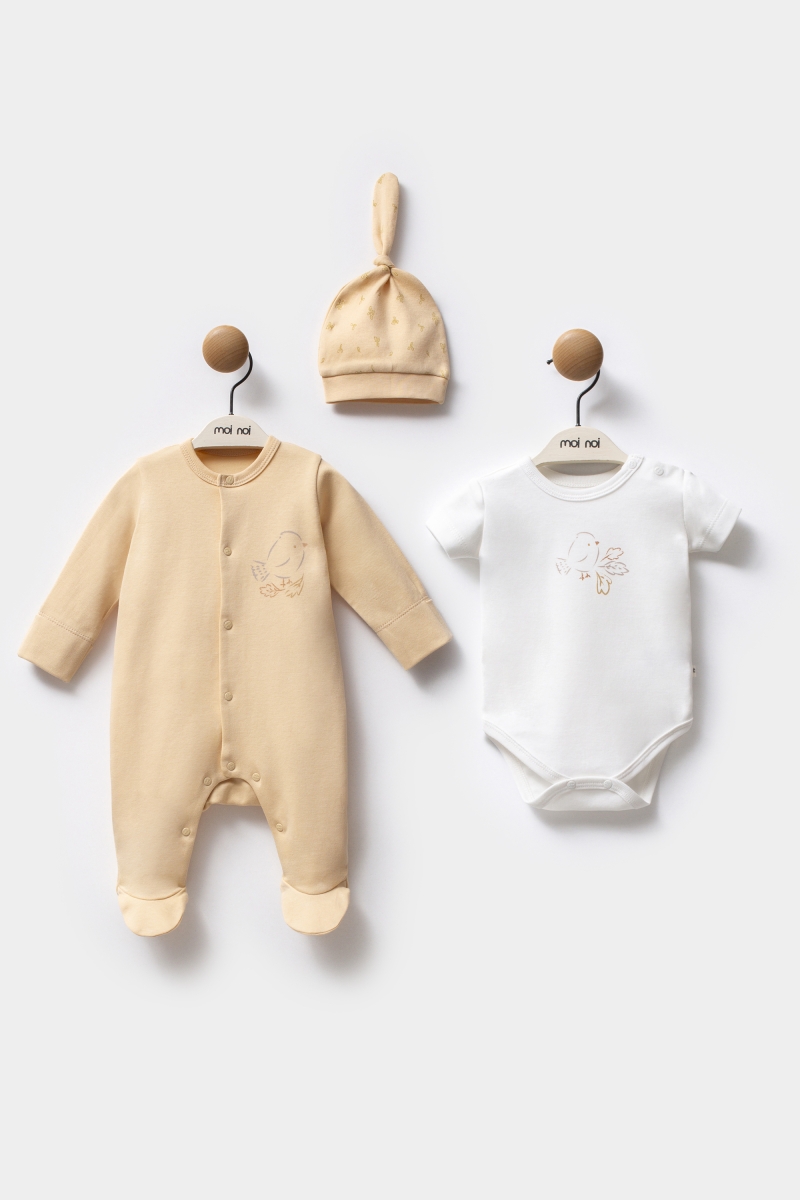 Sonbahar - Şapka Tulum Body Set