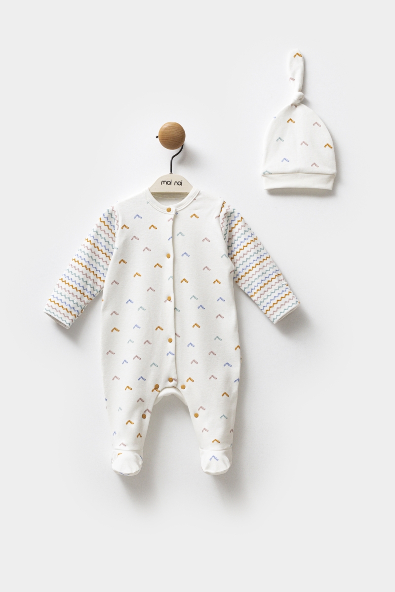 Zigzag - Şapkalı Tulum