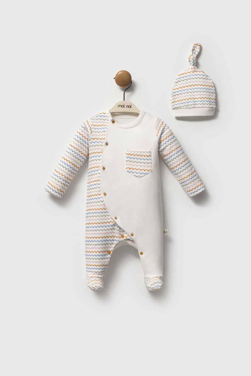 Zigzag - Şapkalı Tulum