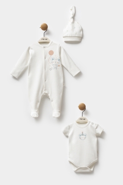 Balon - Şapkalı Tulum Body Takım