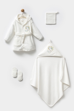 Bornoz Set - Palmiye