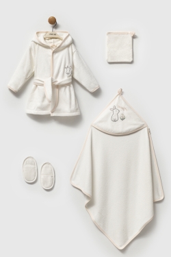 Bornoz Set - Tavşan