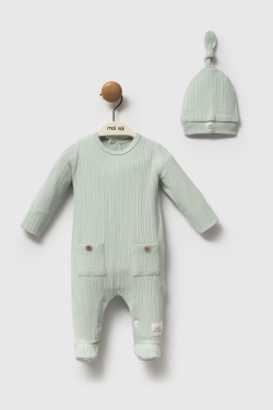 Crocodile - Overall with hat