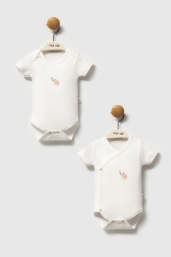 Floral - 2li Kısa Kol Body