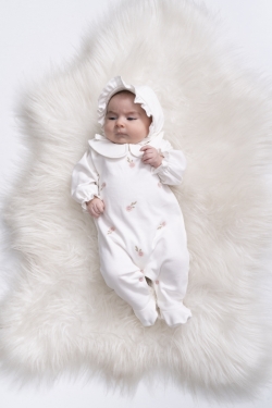 Floral - Şapkalı Tulum