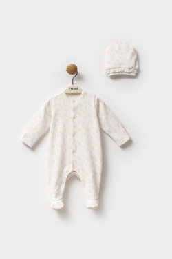 Flowers - Şapkalı Tulum