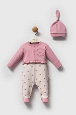 Flowers - Şapkalı Tulum