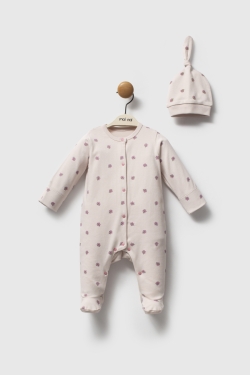 Flowers - Şapkalı Tulum