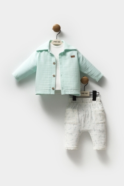 Muslin Ananas - Gömlekli Takım