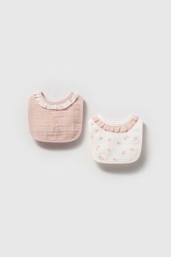 Müslin Çiçek - 2li Önlük