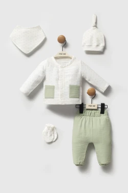Müslin Haki - 5li Set