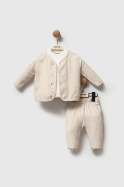 Muslin Vizon - Sweat Jacket Pants Set