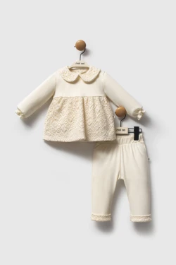 Naturel Lace - Sweat Pant Set