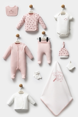 Pembe Kuş - 10lu Set