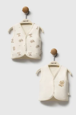 Teddy Bear - Baby vest 2 pieces