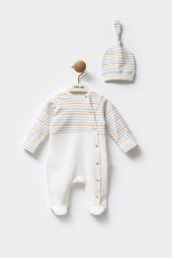 Zigzag - Şapkalı Tulum